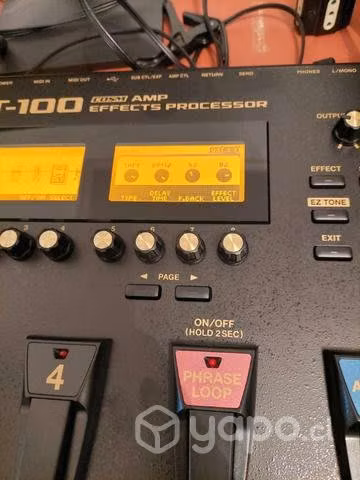 Boss gt100 pedal multiefecto - Imagen 2