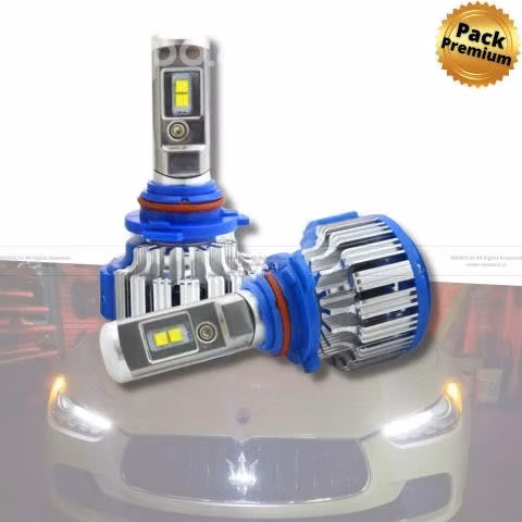 Luces Turbo Led Multi Voltaje C/ Canbus 35w 8000 L