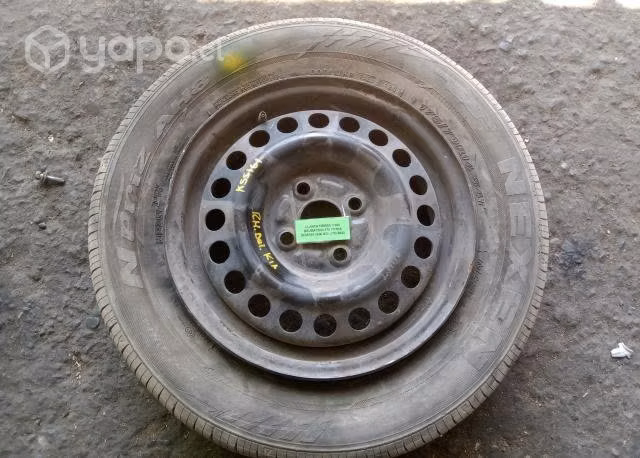 Llanta Fierro Con Neumático 175 70 R14 (KSS161)