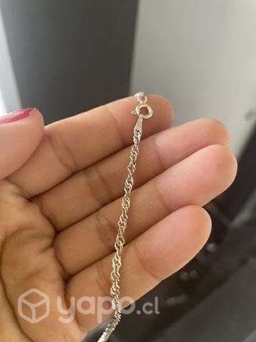 Cadena tourbillon 925 plata ley - Imagen 2