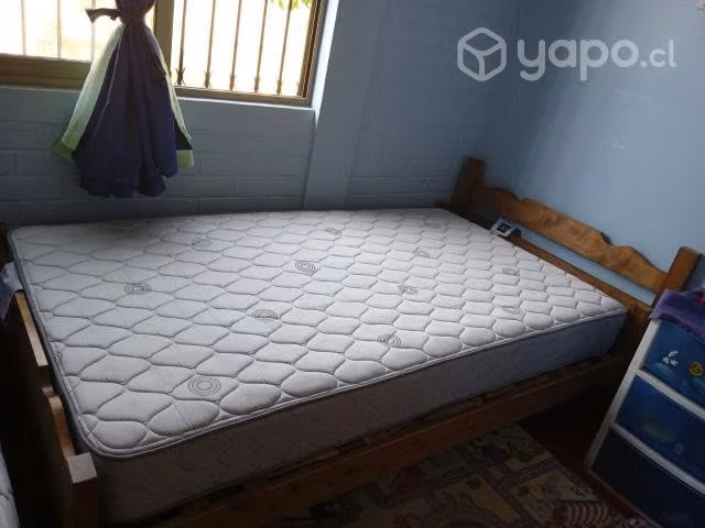 Cama completa de Roble