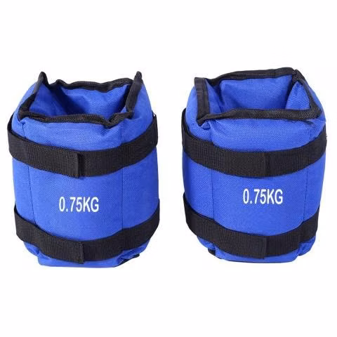 Pesas Deportivas Para Tobillos Y Muñeca 1,5 KG Azu
