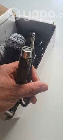 Micrófono dinamico NUEVO shure sv100 caja e instru