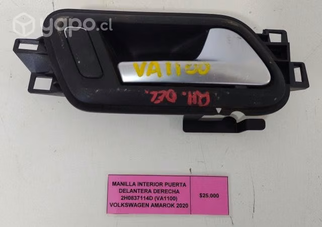 Manilla Interior Puerta Delantera Der Amarok 2020