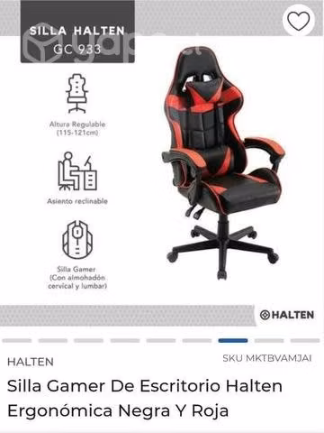 Sillas gamer