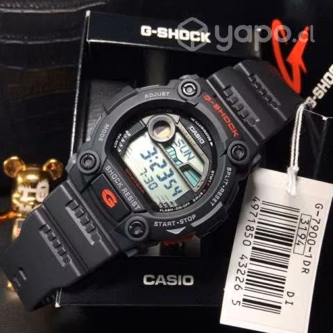 Reloj casio gshock g7900 grafico mareas nuevos