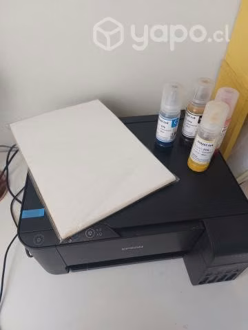 Impresora sublimación Epson L3110 + tinta + resma