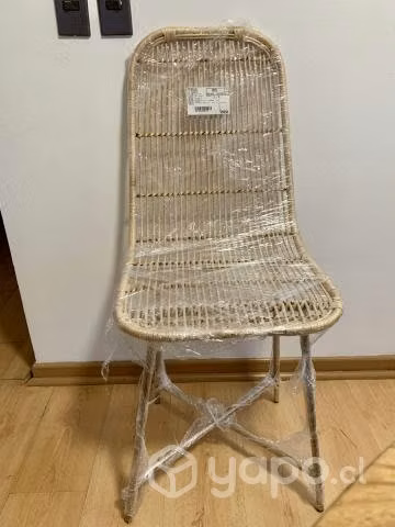 Silla de mimbre