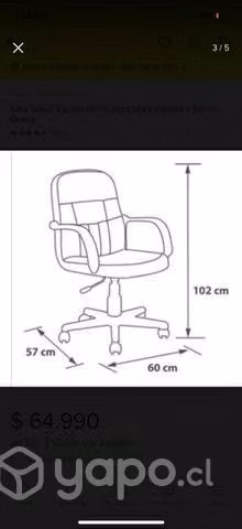 Silla ejecutiva nueva - Imagen 4