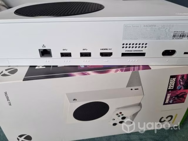 Xbox Series S con caja y boleta