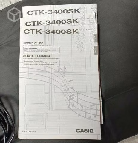Teclado Casio CTK 3400SK - Imagen 3