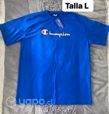 Poleras de algodón talla L y XL