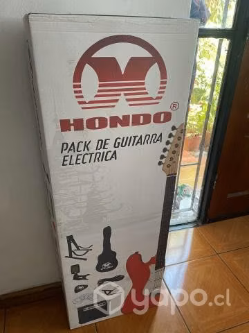 Pack Guitarra eléctrica Hondo