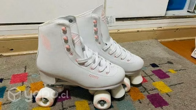 Patines 4 ruedas quad100 blanco - Imagen 3