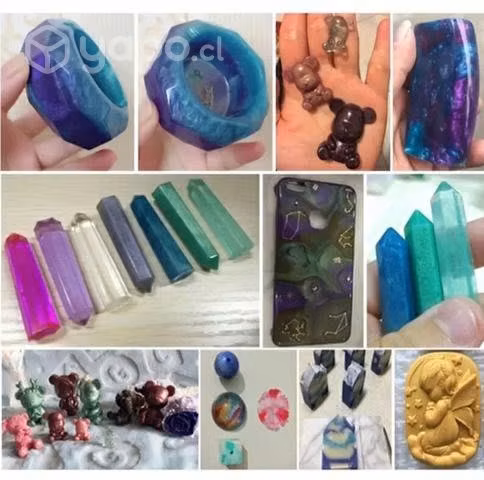 35 Pigmentos para resina epoxica y otras aplica