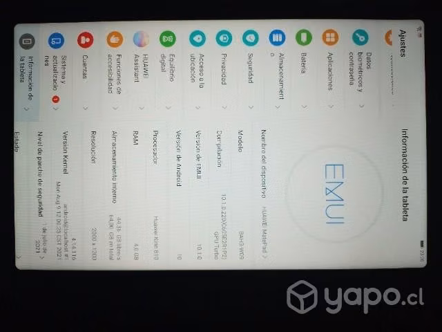 Tablet perfecto estado