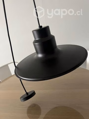 Lampara Colgante Negra