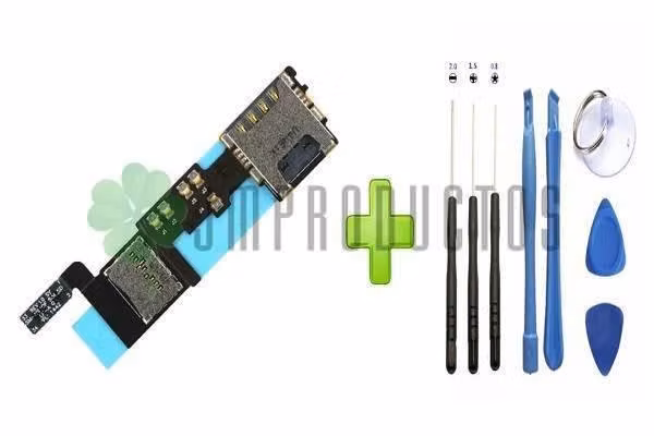 Flex Lector Sim Y Micro Sd Galaxy Note 4 + Kit De - Imagen 2