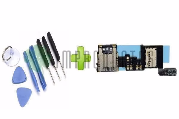 Flex Lector Sim Y Micro Sd Galaxy Note 4 + Kit De - Imagen 3