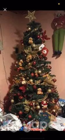 Árbol de navidad 2.1 metros