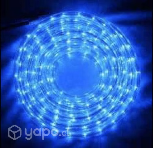 Manguera led azul