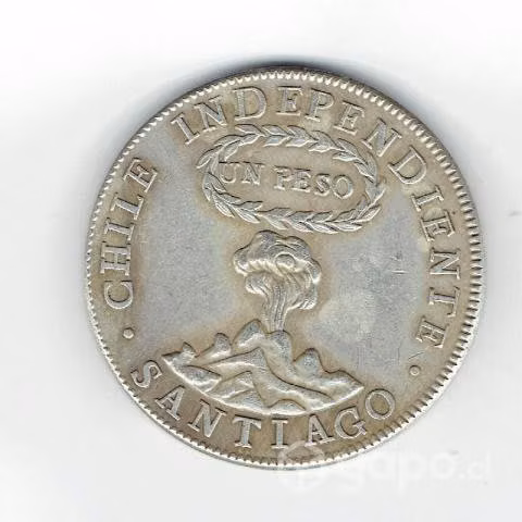 Moneda De Chile 1817. 1 Peso (repro)