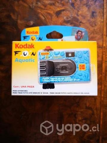 Cámara kodak fun acuatic