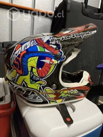 Casco Troy Lee Designa Fibra de Carbono - Imagen 2