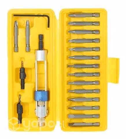 20pcs Taladro Bits Alto Velocidad Acero Doble Uso