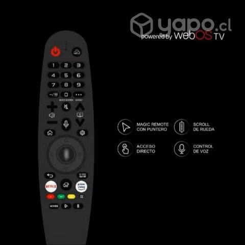 Smart tv POLAROID 65" 4K UHD WebOS tv