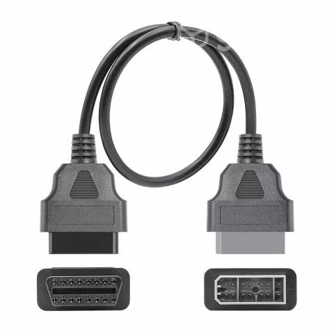 Cable Conector Nissan Obd1 14 Pin A 16 Pin Obd2