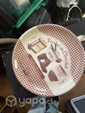 Ser 4 platos camping