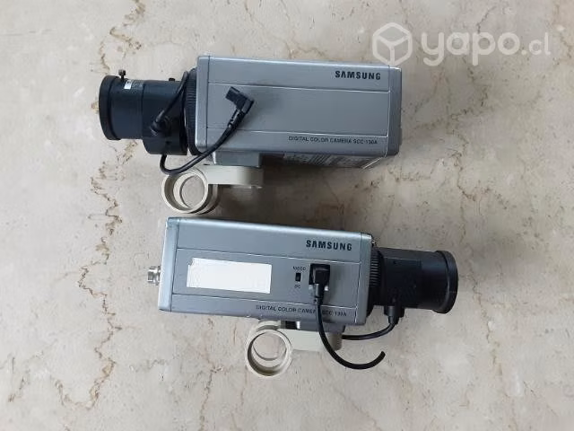 2 camaras de seguridad SAMSUNG digital color