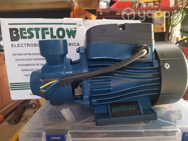 Electrobomba periférica marca besflow, 05HP.