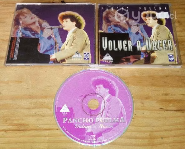 Pancho Puelma - Volver A Nacer "1997" 15 Canciones