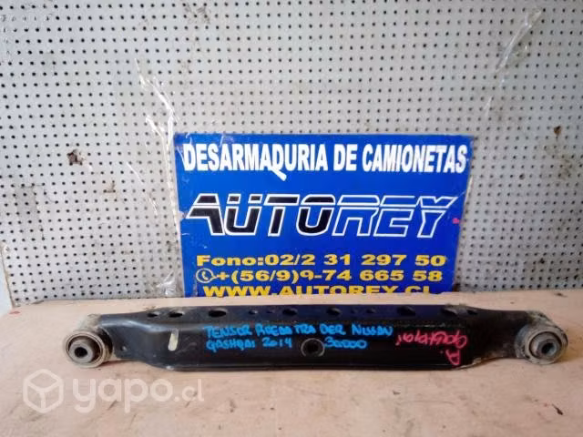 Tensor rueda trasera derecha Nissan Qashqai 2011 a