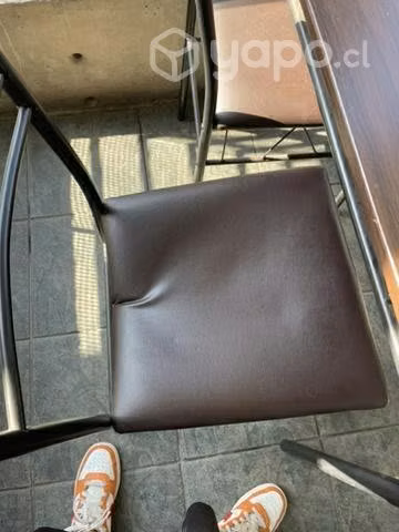 Mesa terraza más sillas