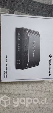 Amplificador rockford 500rms