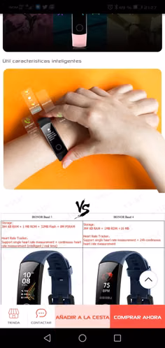 Smartband Honor Band 5 (Nueva - smartwatch) - Imagen 4