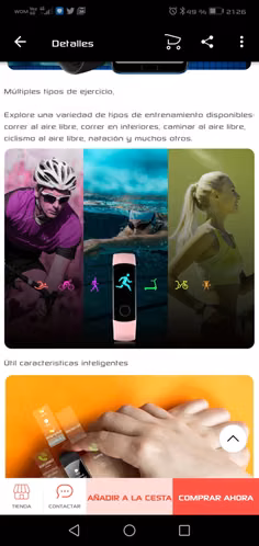 Smartband Honor Band 5 (Nueva - smartwatch) - Imagen 3