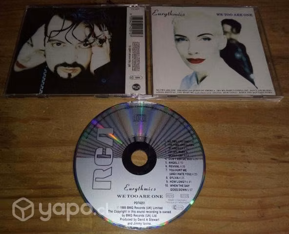 Eurythmics - We Too Are One "1989"