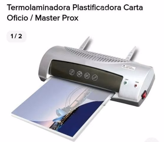Termolaminadora plastificadora