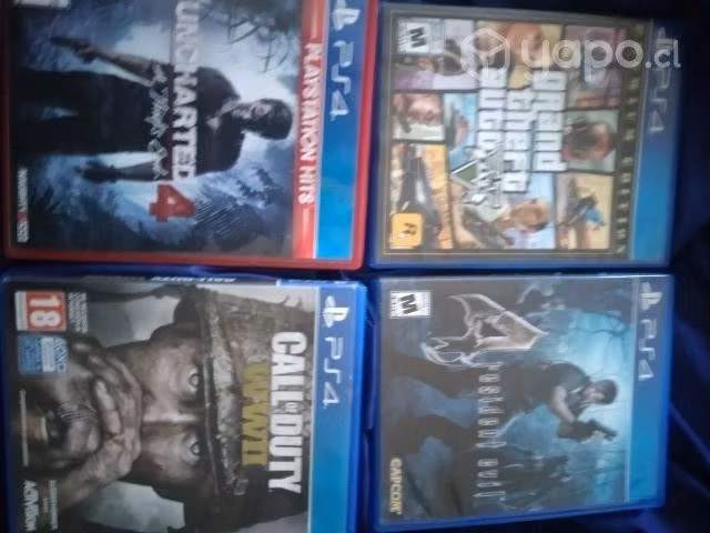 Juegos ps4 permuta por celuar y venta