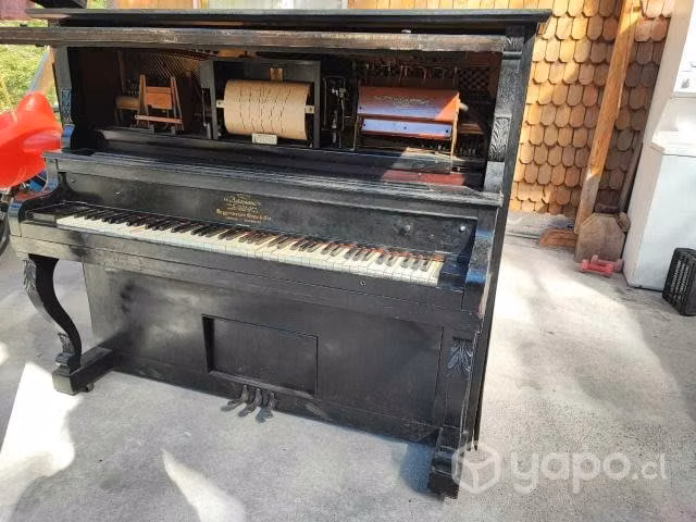 Piano autopiano Antiguo Hermoso