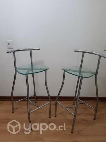 Sillas de bar (son 2), excelente estado