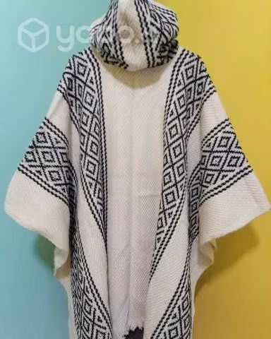 Poncho doble lana oveja
