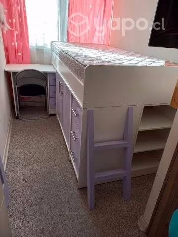 cama funcional 1 plaza