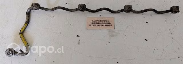 Cañeria Retornó Combustible (TYD098) Toyota Hilux