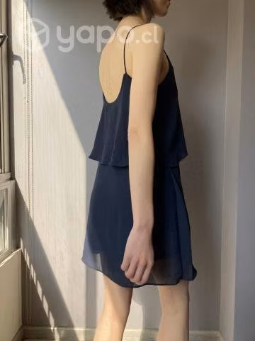 Vestido Mango azul marino - Imagen 3