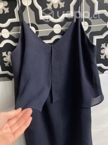 Vestido Mango azul marino - Imagen 6